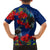 New Zealand Pohutukawa with Tui Birds Kid Hawaiian Shirt Version 2 LT7 - Polynesian Pride