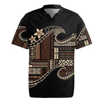 Samoa Siapo Mamanu Rugby Jersey Waves Motifs