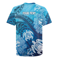 Hawaii World Ocean Day Rugby Jersey Kakau Turtles LT7 - Polynesian Pride