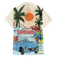 Summer Holiday It's 5 o'clock Somewhere Vintage Hawaii Hawaiian Shirt