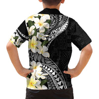 Aloha Hawaii Festive Family Matching Off The Shoulder Long Sleeve Dress and Hawaiian Shirt Frangipani Lace Classic LT7 - Polynesian Pride
