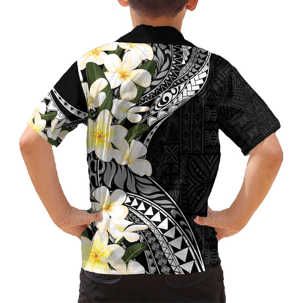 Aloha Hawaii Festive Family Matching Short Sleeve Bodycon Dress and Hawaiian Shirt Frangipani Lace Classic LT7 - Polynesian Pride