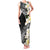 Aloha Hawaii Festive Family Matching Tank Maxi Dress and Hawaiian Shirt Frangipani Lace Classic