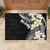 Aloha Hawaii Festive Rubber Doormat Frangipani Lace Classic