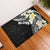 Aloha Hawaii Festive Rubber Doormat Frangipani Lace Classic
