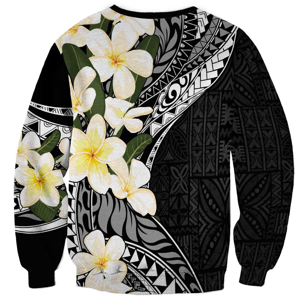Aloha Hawaii Festive Sweatshirt Frangipani Lace Classic