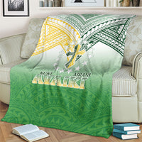 Cook Islands Rugby Medallion Of Stars Blanket Kuki Airani Avaiki LT7 - Polynesian Pride