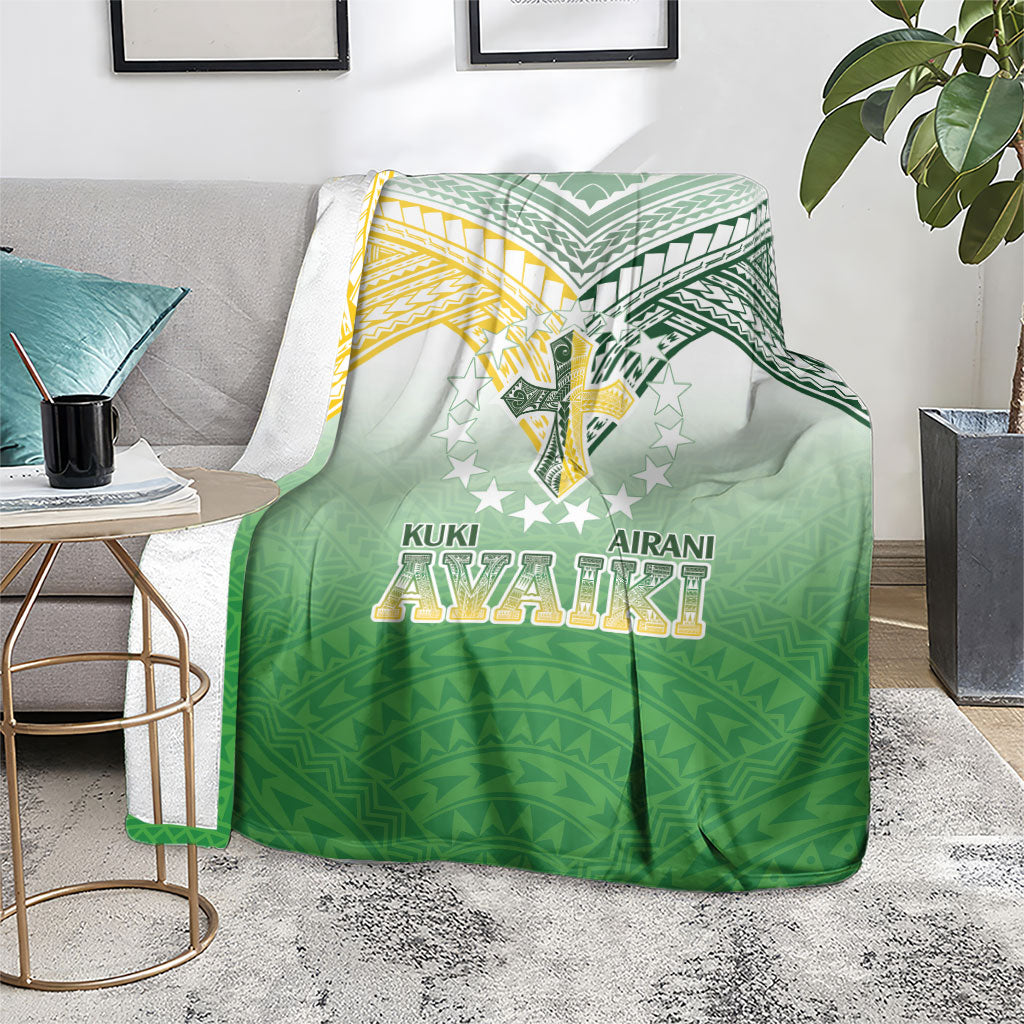 Cook Islands Rugby Medallion Of Stars Blanket Kuki Airani Avaiki LT7 - Polynesian Pride