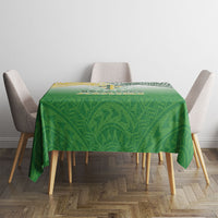 Cook Islands Rugby Medallion Of Stars Tablecloth Kuki Airani Avaiki LT7 - Polynesian Pride