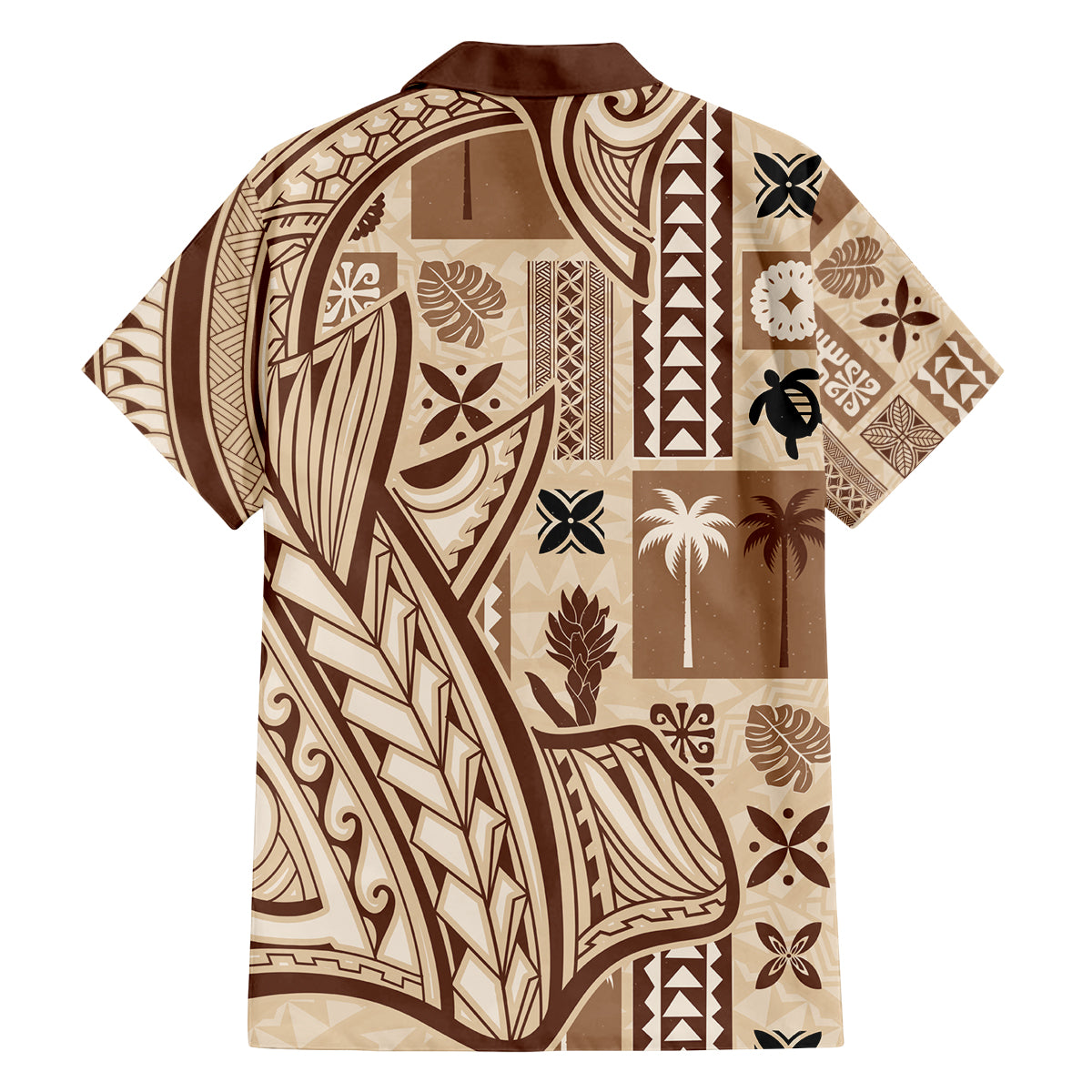 samoa-tapa-family-matching-tank-maxi-dress-and-hawaiian-shirt-siapo-mix-tatau-patterns