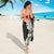 Hawaii Aloha Sarong Plumeria Vintage - Black LT7 - Polynesian Pride
