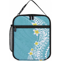 Hawaii Aloha Lunch Bag Plumeria Vintage - Turquoise