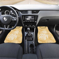 Aloha Honolulu Festival Car Mats Hawaii Kapa Mix Flowers Lei