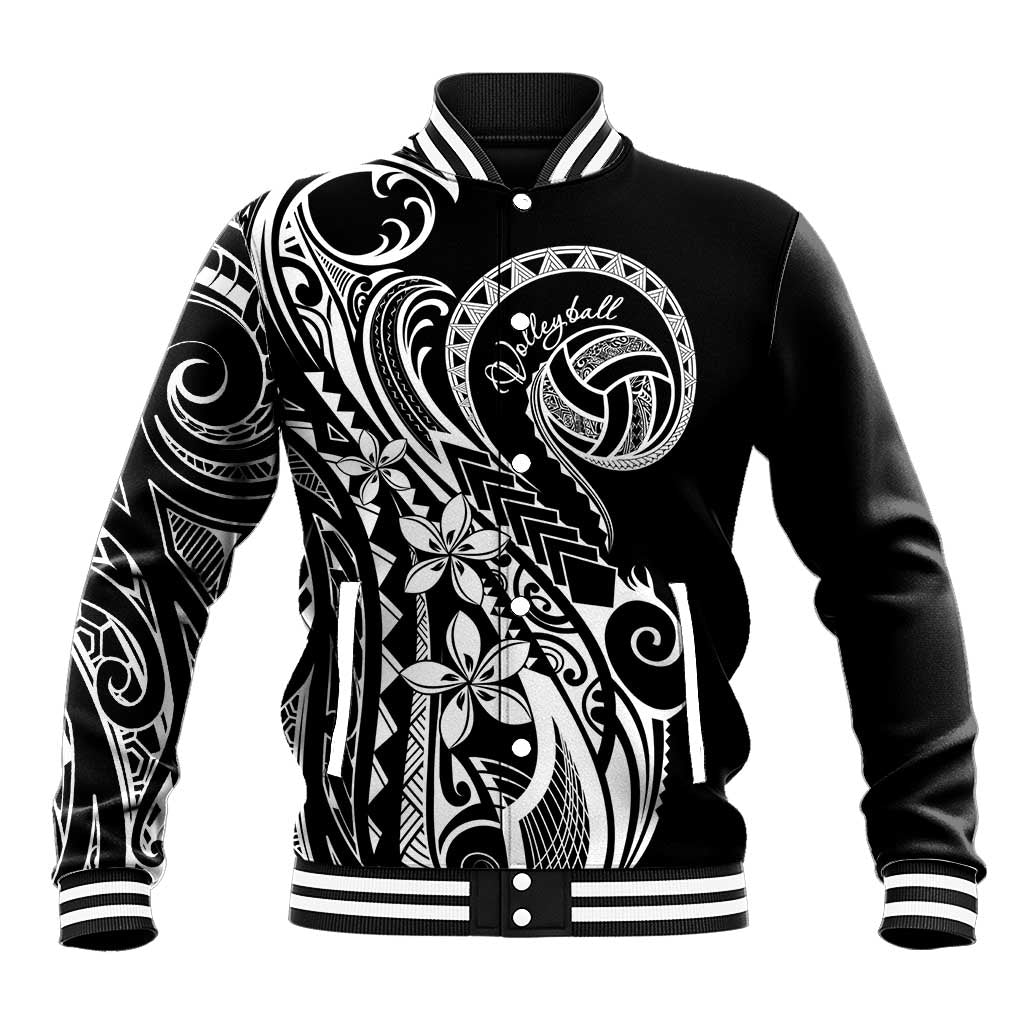 Polynesia Beach Volleyball Personalized Baseball Jacket Basic