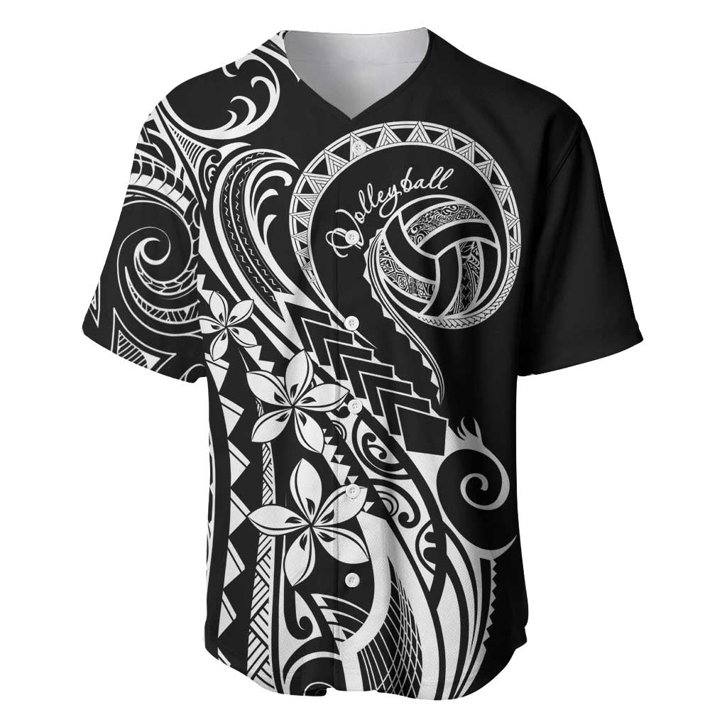 Polynesia Beach Volleyball Personalized Baseball Jersey Basic