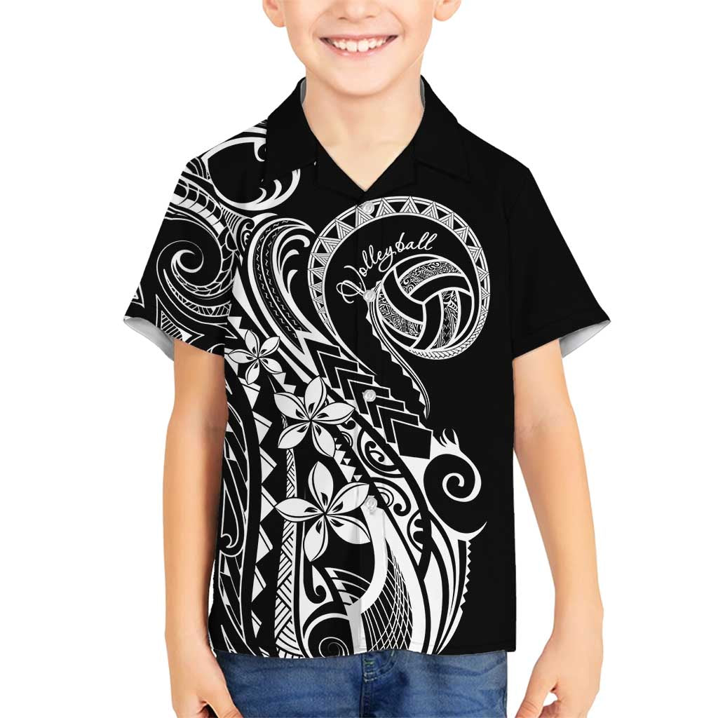 Polynesia Beach Volleyball Personalized Family Matching Off Shoulder Maxi Dress and Hawaiian Shirt Basic
