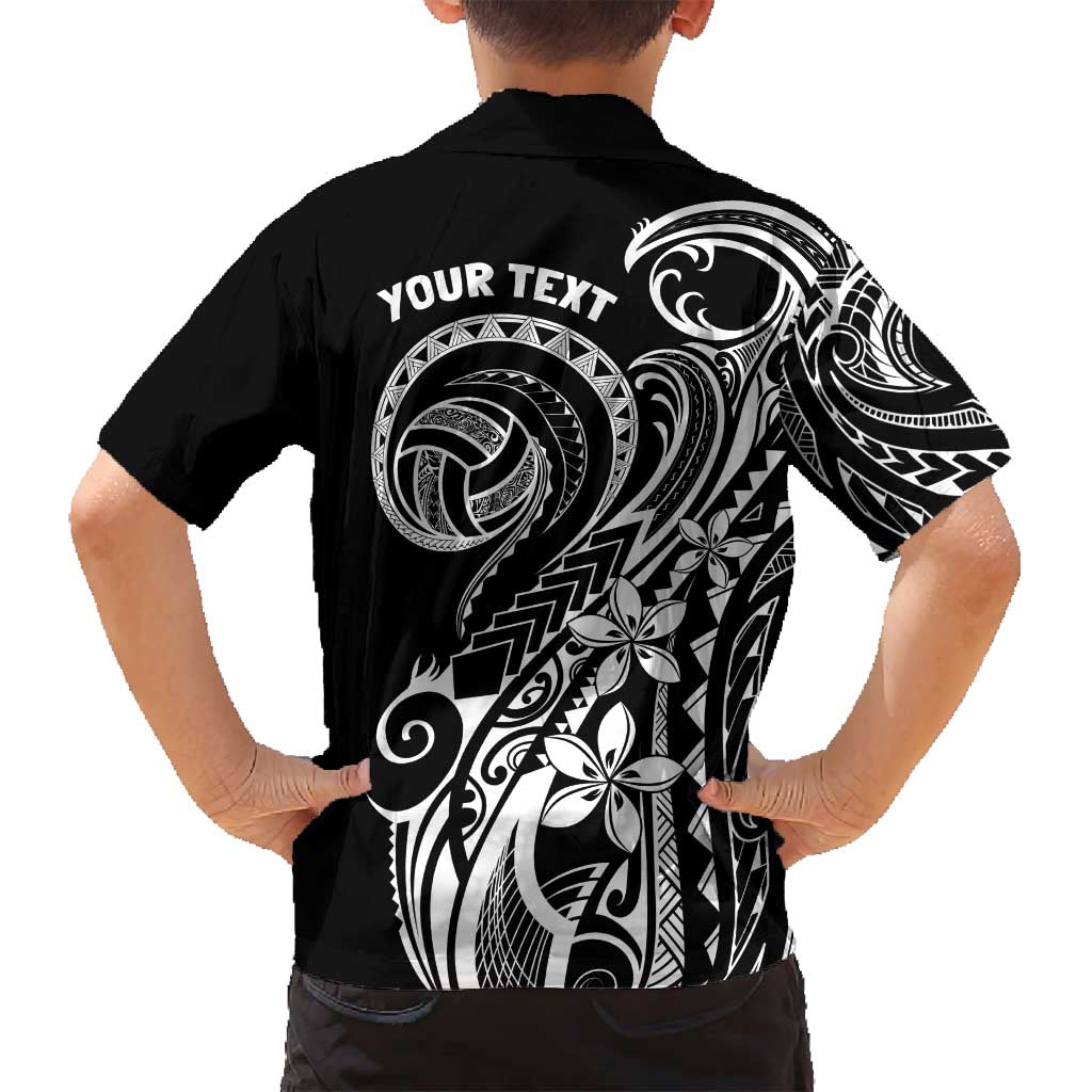 Polynesia Beach Volleyball Personalized Family Matching Puletasi and Hawaiian Shirt Basic