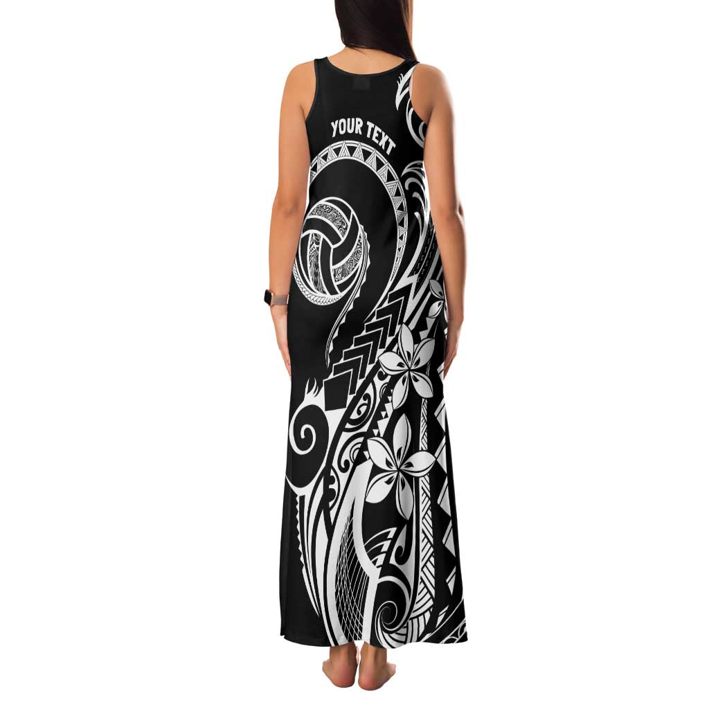 Polynesia Beach Volleyball Personalized Family Matching Tank Maxi Dress and Hawaiian Shirt Basic