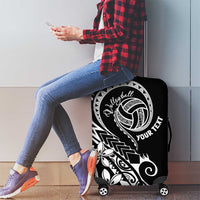 Polynesia Beach Volleyball Personalized Luggage Cover Basic
