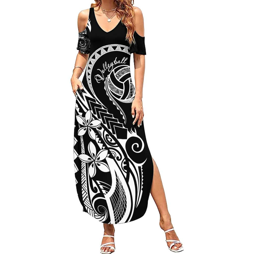 Polynesia Beach Volleyball Personalized Summer Maxi Dress Basic