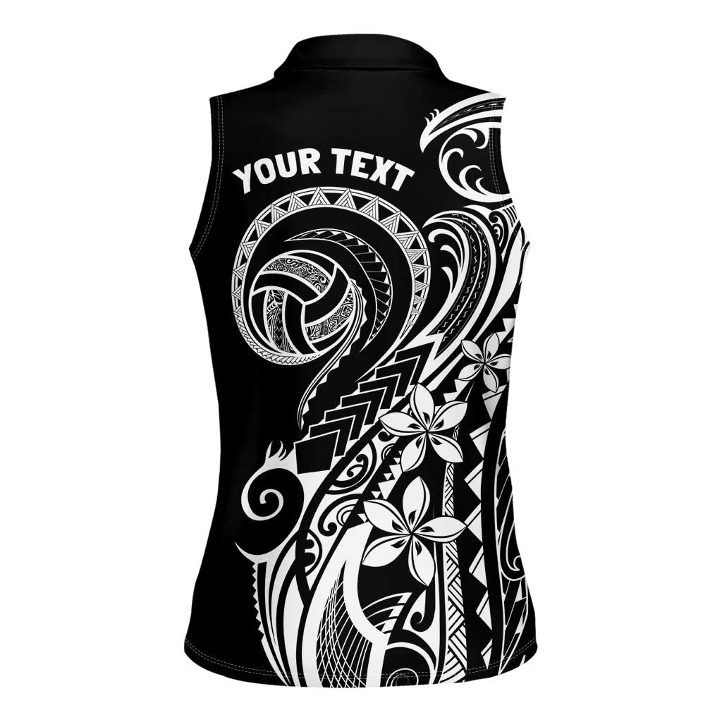 Polynesia Beach Volleyball Personalized Women Sleeveless Polo Shirt Basic