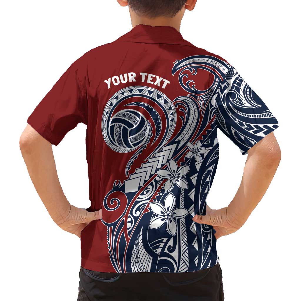 Polynesia Beach Volleyball Personalized Family Matching Long Sleeve Bodycon Dress and Hawaiian Shirt Special LT7 - Polynesian Pride