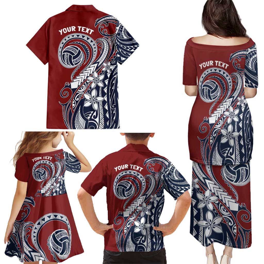Polynesia Beach Volleyball Personalized Family Matching Puletasi and Hawaiian Shirt Special LT7 - Polynesian Pride