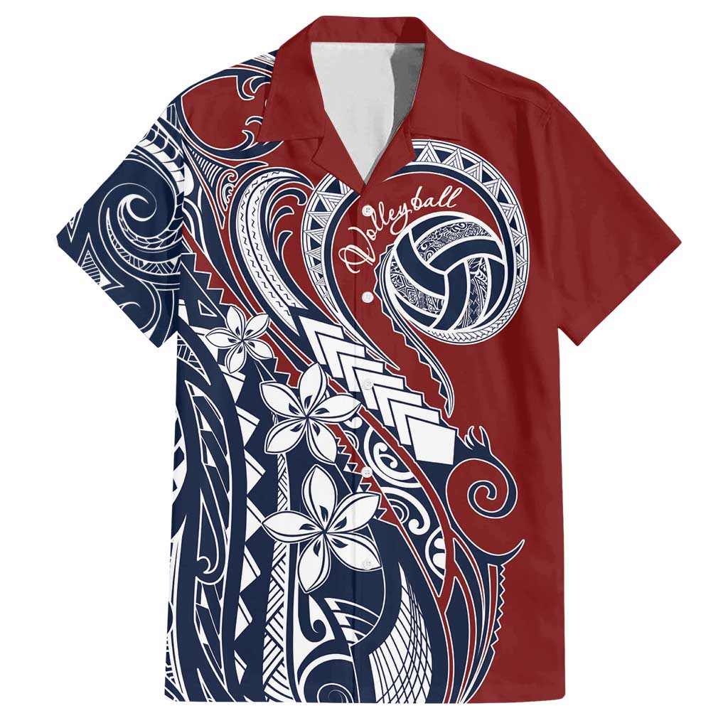 Polynesia Beach Volleyball Personalized Family Matching Summer Maxi Dress and Hawaiian Shirt Special