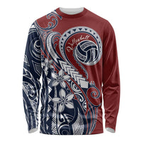 Polynesia Beach Volleyball Personalized Long Sleeve Shirt Special