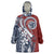 Polynesia Beach Volleyball Personalized Wearable Blanket Hoodie Special