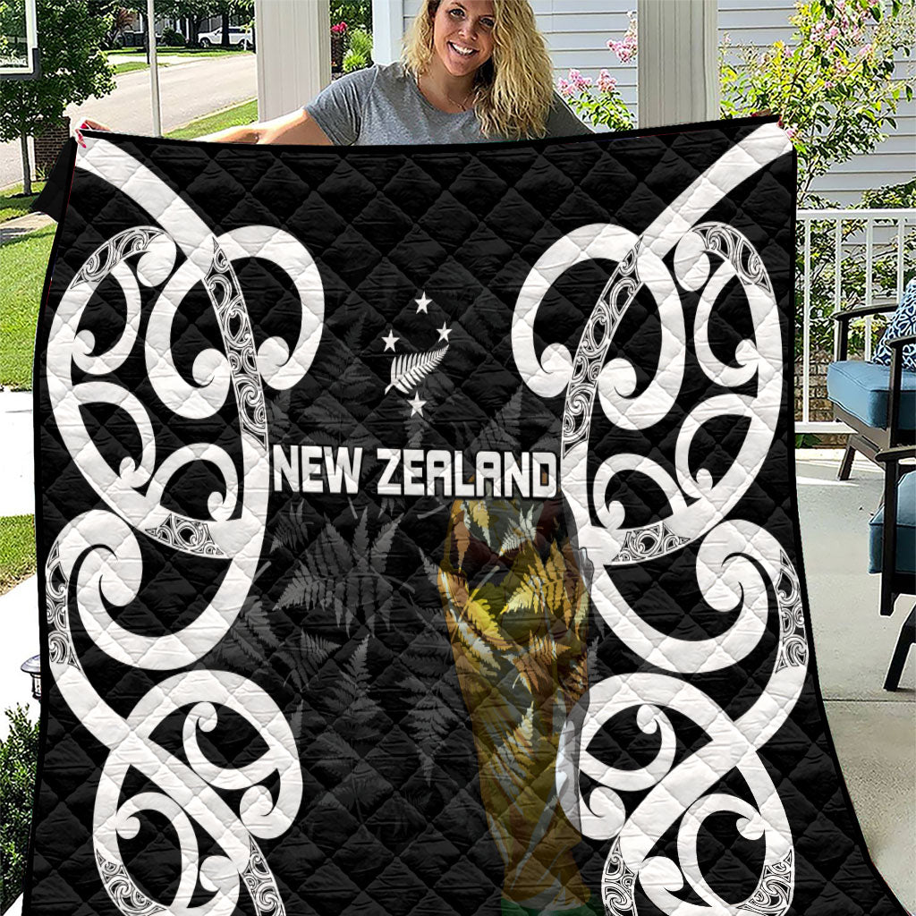 New Zealand WC2026 Black Quilt Silver Fern