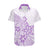 Polynesia Hawaiian Shirt Plumeria Lavender Curves LT7 Purple - Polynesian Pride