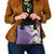 Aloha Hawaii Festive Shoulder Handbag Frangipani Lace Classic - Lavender