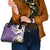 Aloha Hawaii Festive Shoulder Handbag Frangipani Lace Classic - Lavender