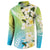 Aloha Hawaii Festive Button Sweatshirt Frangipani Lace Classic - Summer Vibes