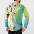 Aloha Hawaii Festive Button Sweatshirt Frangipani Lace Classic - Summer Vibes