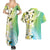 Aloha Hawaii Festive Couples Matching Summer Maxi Dress and Hawaiian Shirt Frangipani Lace Classic - Summer Vibes