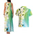 Aloha Hawaii Festive Couples Matching Tank Maxi Dress and Hawaiian Shirt Frangipani Lace Classic - Summer Vibes