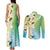 Aloha Hawaii Festive Couples Matching Tank Maxi Dress and Long Sleeve Button Shirt Frangipani Lace Classic - Summer Vibes