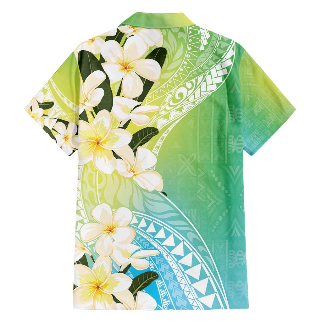 Aloha Hawaii Festive Family Matching Off Shoulder Maxi Dress and Hawaiian Shirt Frangipani Lace Classic - Summer Vibes LT7 - Polynesian Pride