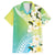 Aloha Hawaii Festive Family Matching Tank Maxi Dress and Hawaiian Shirt Frangipani Lace Classic - Summer Vibes
