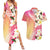 Aloha Hawaii Festive Couples Matching Summer Maxi Dress and Hawaiian Shirt Frangipani Lace Classic - Spring Vibes