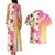 Aloha Hawaii Festive Couples Matching Tank Maxi Dress and Hawaiian Shirt Frangipani Lace Classic - Spring Vibes