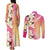 Aloha Hawaii Festive Couples Matching Tank Maxi Dress and Long Sleeve Button Shirt Frangipani Lace Classic - Spring Vibes
