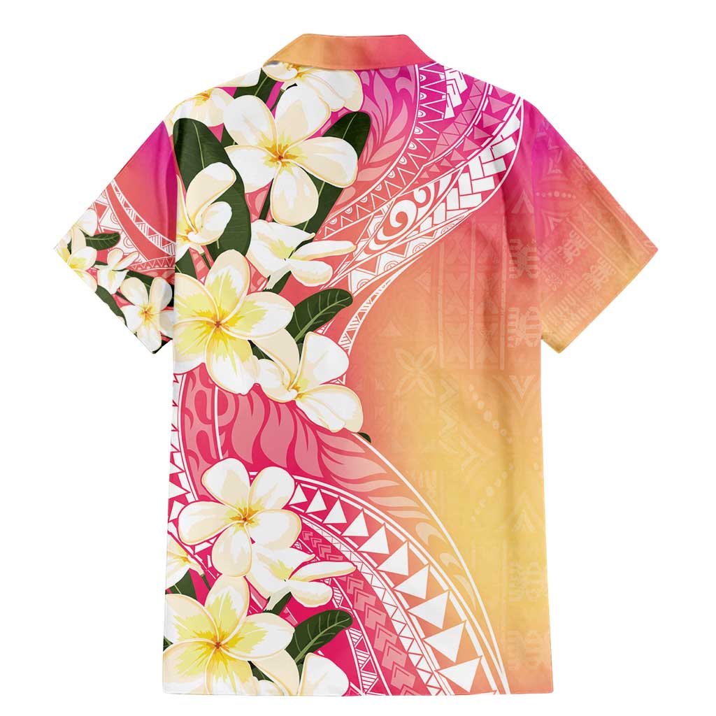 Aloha Hawaii Festive Family Matching Mermaid Dress and Hawaiian Shirt Frangipani Lace Classic - Spring Vibes LT7 - Polynesian Pride