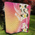Aloha Hawaii Festive Quilt Frangipani Lace Classic - Spring Vibes