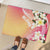 Aloha Hawaii Festive Rubber Doormat Frangipani Lace Classic - Spring Vibes