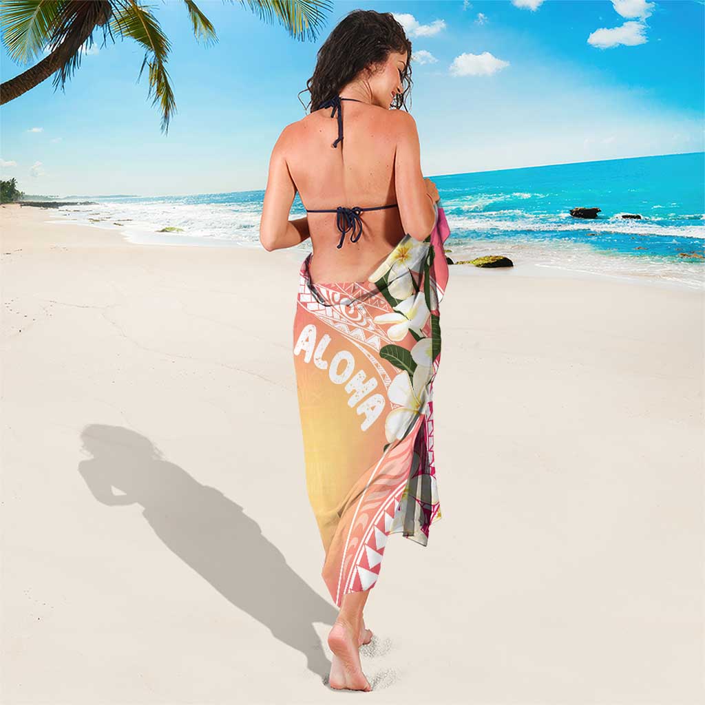 Aloha Hawaii Festive Sarong Frangipani Lace Classic - Spring Vibes