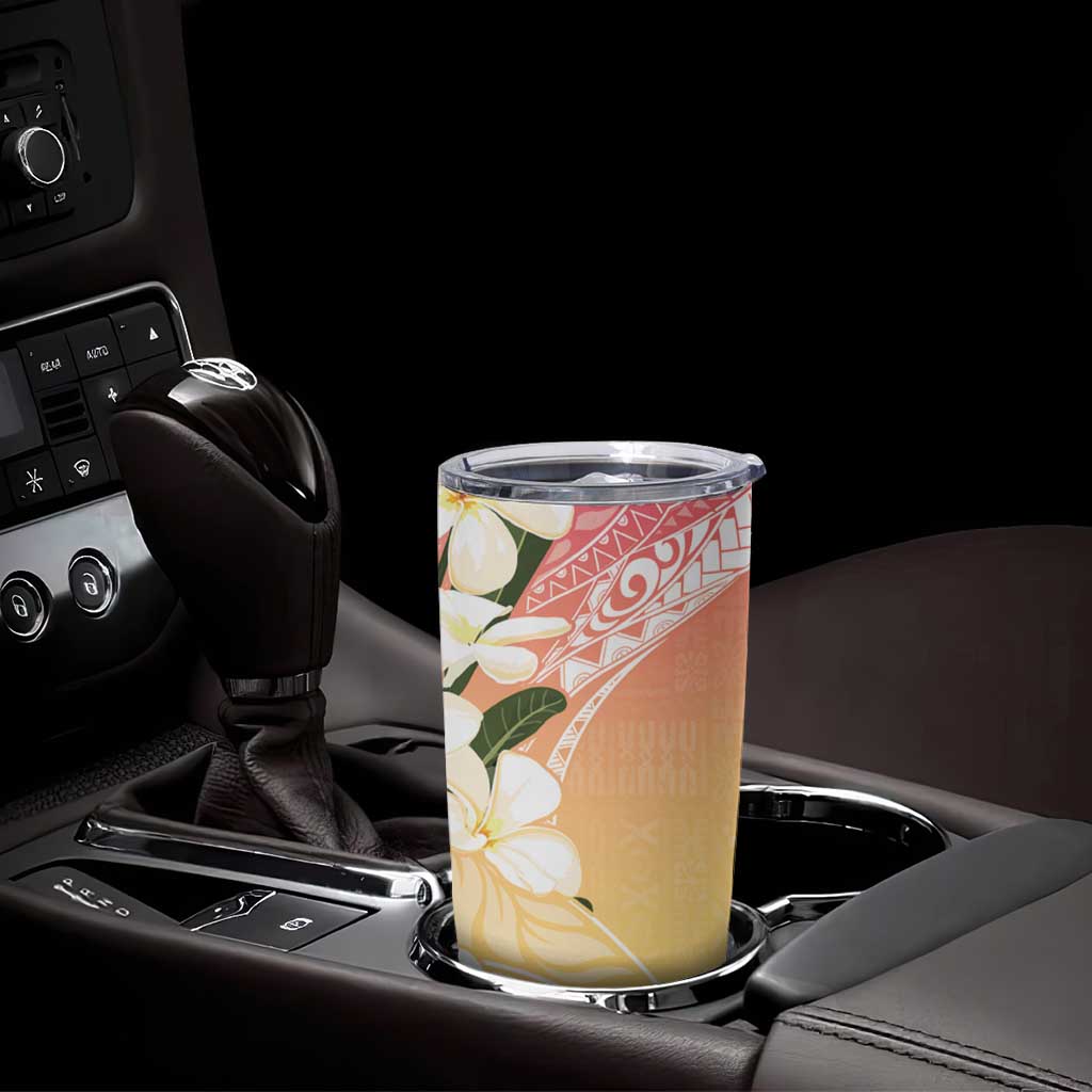 Aloha Hawaii Festive Tumbler Cup Frangipani Lace Classic - Spring Vibes