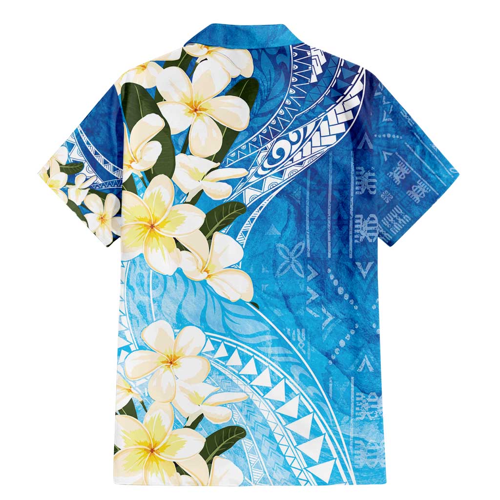 Aloha Hawaii Festive Family Matching Mermaid Dress and Hawaiian Shirt Frangipani Lace Classic - Oceanic LT7 - Polynesian Pride